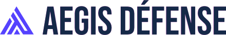 Logo Aegis Défense - horizontal